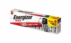 Batterie Alkali Energizer Max AA LR6 1.5V Promo 18+8