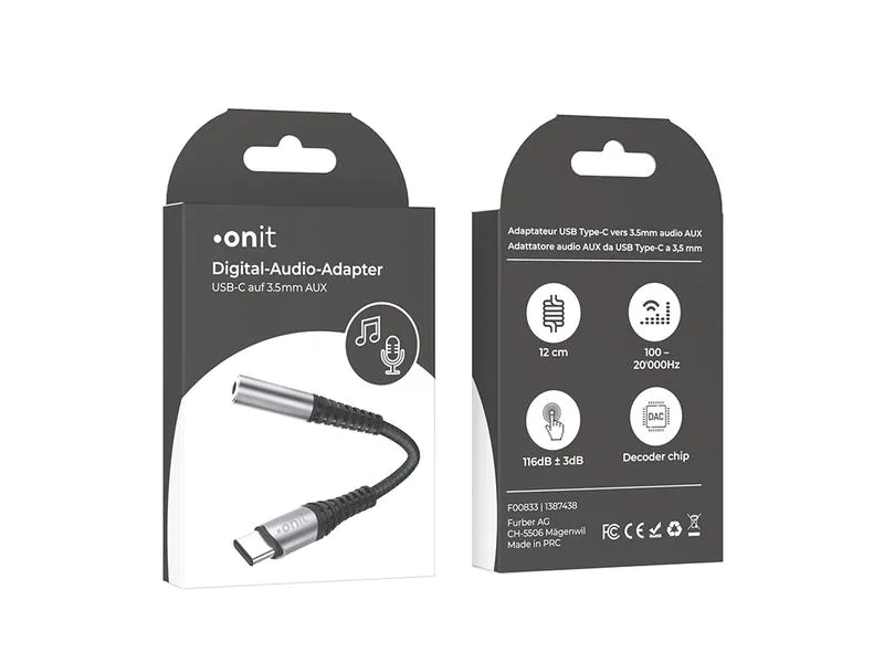 Digital-Audio-Adapter USB-C