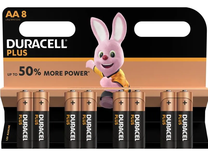 Duracell Batterie Plus Power MN1500 AA