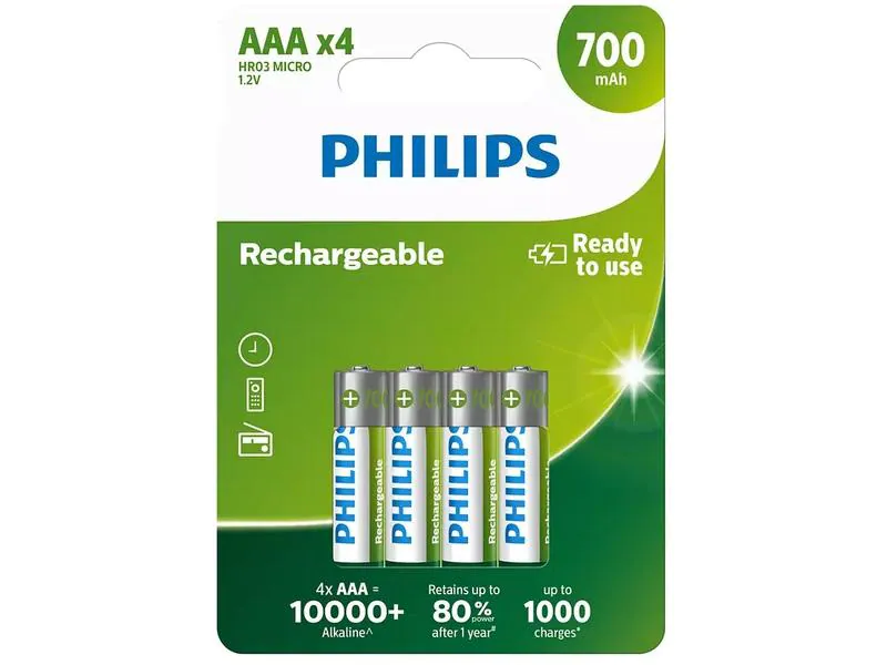 Philips Akku Akku Rechargeable AAA