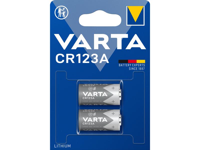 Varta Batterie CR123A 2 Stück